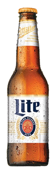 Why is there no miller lite beer?