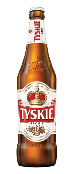 Tyskie Polish Poland Beer Large And Heavy Ashtray White Ceramic Bar Pub Ø 18cm 