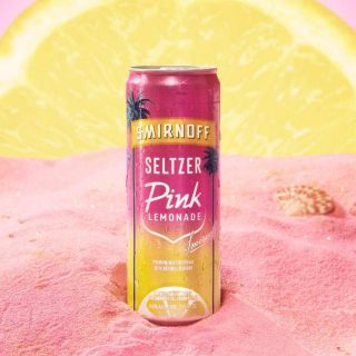 New SMIRNOFF PINK LEMONADE SELTZER pairs bright notes of subtly sweet pink berries, with the refreshing lemonade flavor you know and love. Only 98 calories! Enjoy one this holiday weekend. #bevdistcle #cleveland #smirnoff